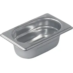 PUJADAS  GN-Behälter 1/9 18/10 Edelstahl, Tiefe: 65 mm, Inhalt: 0,60 Liter