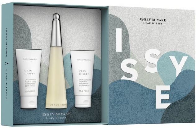 Issey Miyake L'Eau D'Issey Ladies 50ml 3pc Giftset