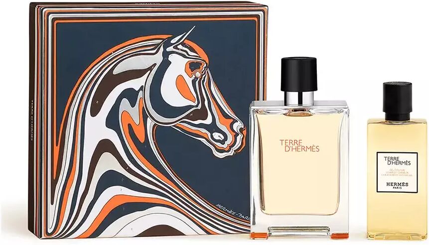 Hermès Terre d'Eau de Toilette + Shower Gel Case