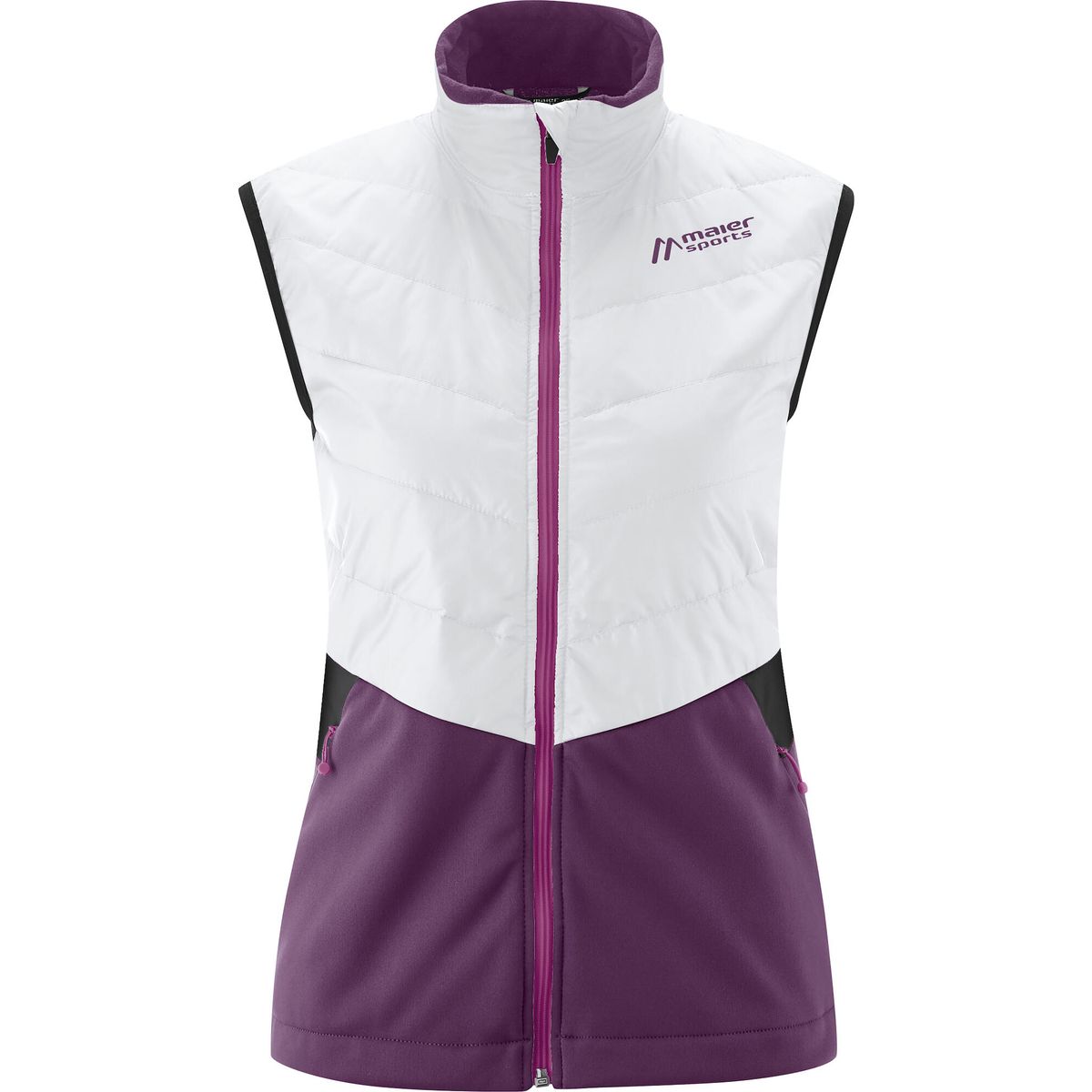 Maier Sports Ilsetra Vest Women whi/tulip/black (6170) 42 219025-6170-42