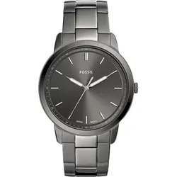 Fossil Quarz / 3 Zeiger Na FS5459 - Gray,Rotguss - 44mm