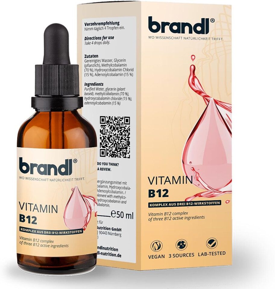 Brandl Nutrition Brandl Vitamin B12 Tropfen