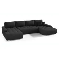 WOHNLANDSCHAFT Draco U schwarz