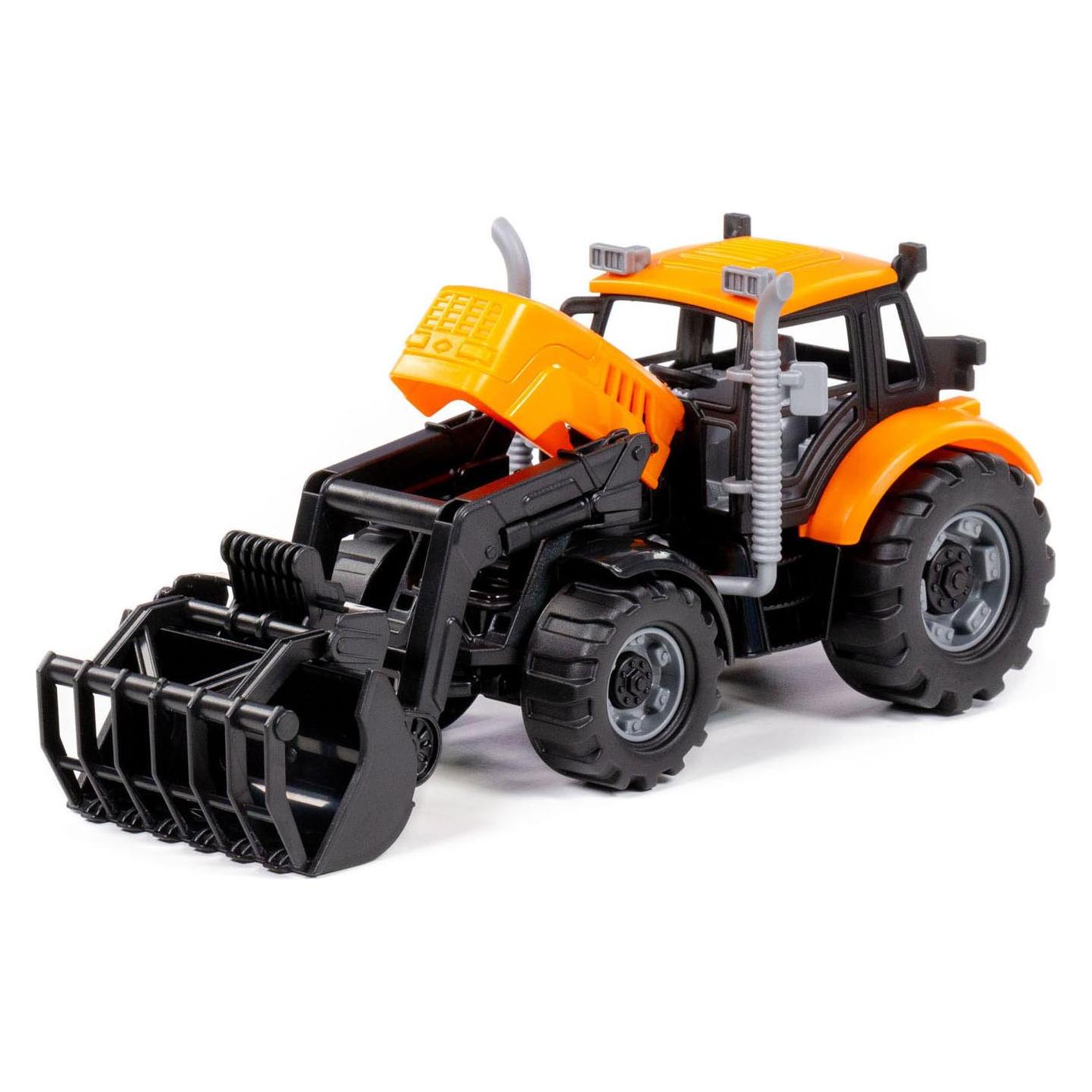 Polesie Cavallino Traktor mit Lader Gelb, Massstab 1:32 (43190183)