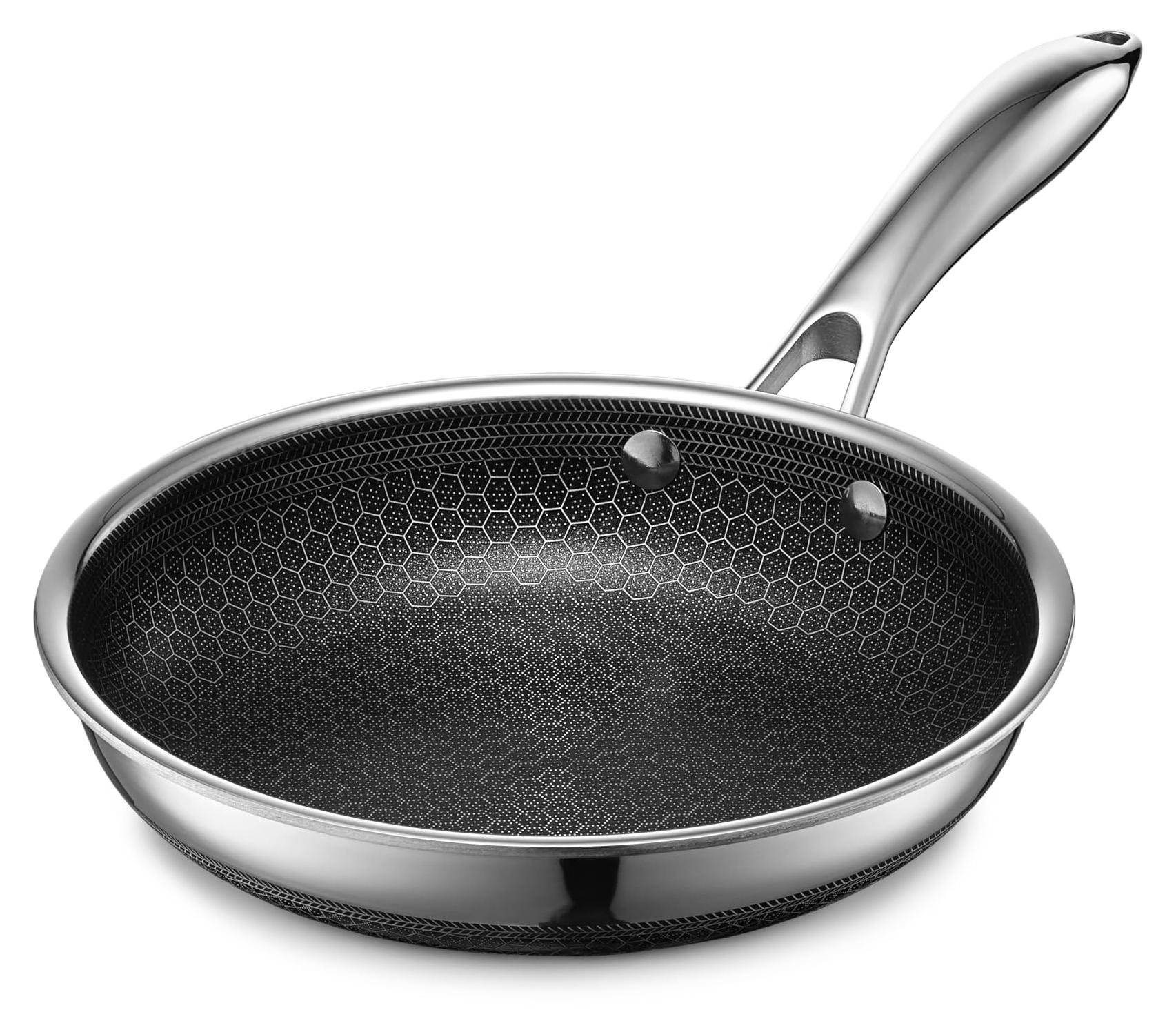 20 cm Bratpfanne, antihaftbeschichtet, induktionsgeeignet, kühler Griff