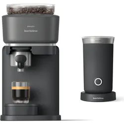 Philips Montalattici Baristina Plus, Siebträgermaschine, Schwarz