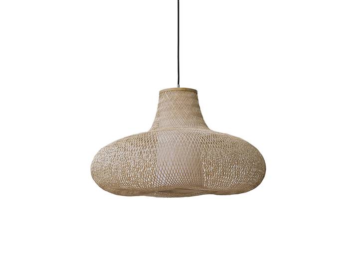 AY ILLUMINATE lampe à suspension MAY SMALL (Naturel - Bambou tressé)