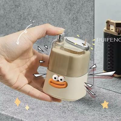 Inspire Select Automatic Pop Up Toothpick Holder Push Type Toothpick Dispenser Box For Kitchen & Dining Table little Mouth