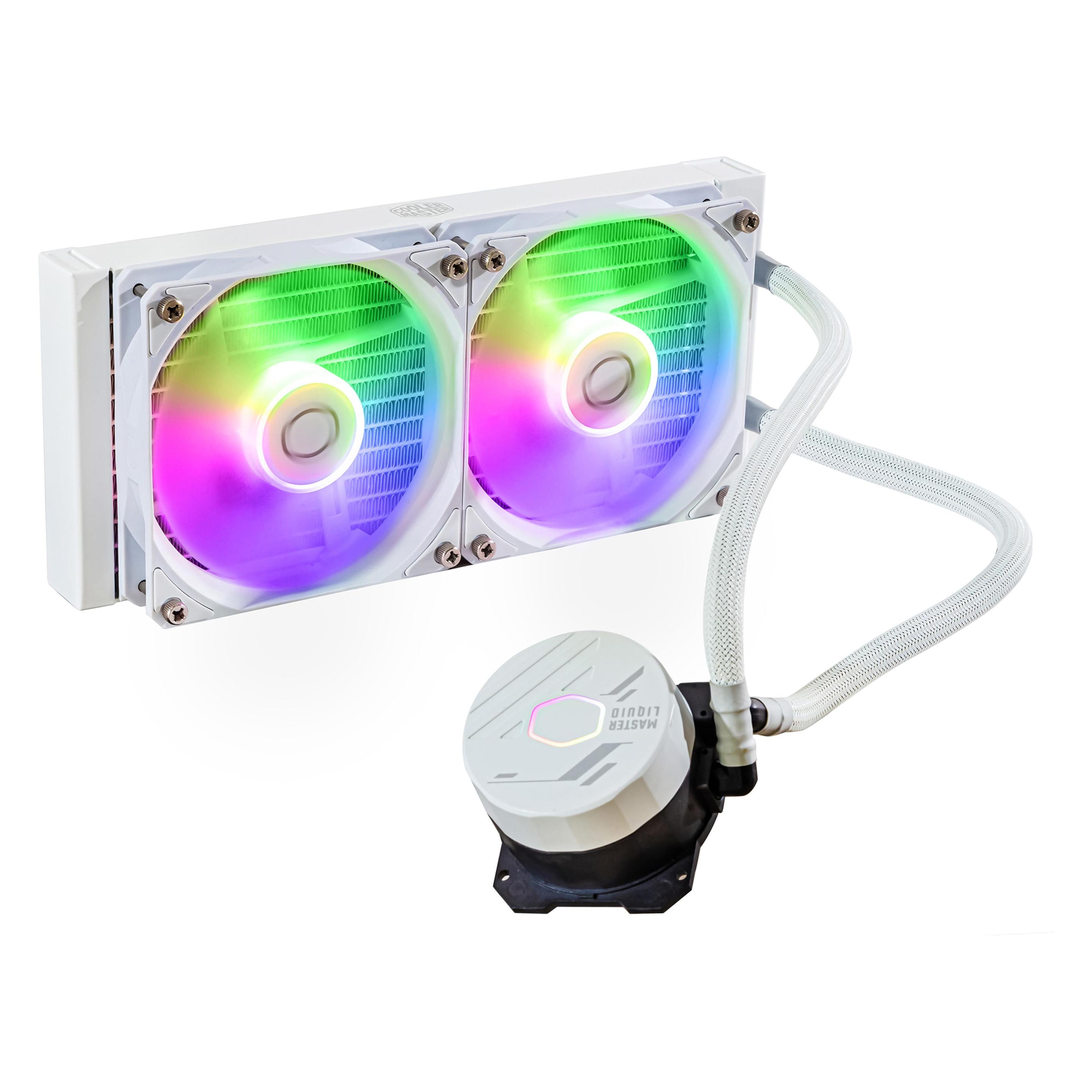 Cooler Master CooMas MasterLiquid 240L Core wh MLW-D24M-A18PZ-RW (MLW-D24M-A18PZ-RW)