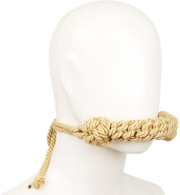 SM Fantasy Bâillon Cordage Hemp Gag 12cm