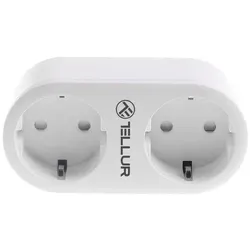 Tellur, Smart Plug, WiFi AC Dual Plug