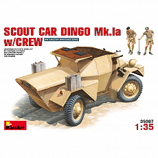 MiniArt - Spähwagen Dingo Mk 1A mit Crew - 1:35 - 310 Teile 310710
