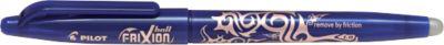 Tintenroller FriXion BALL, Gummispitze, Minendurchmesser 1 mm, Strichstärke 0,6 mm, 12 St., blau