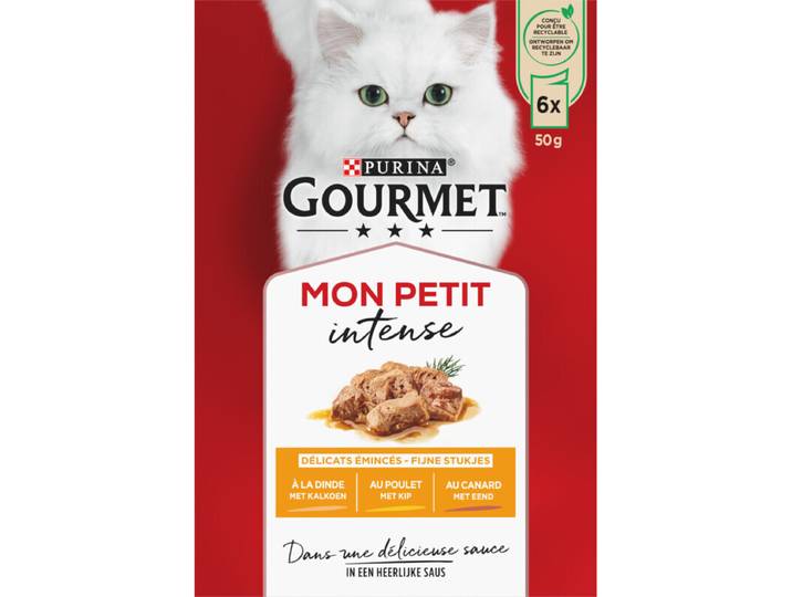 Gourmet Mon Petit intens gevogelte