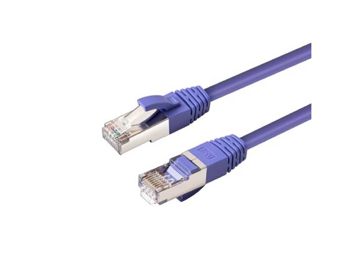 Microconnect CAT6A S/FTP 10m Purple LSZH merk