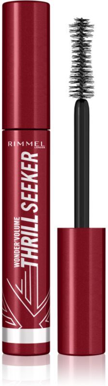 Rimmel WonderVolume Thrill Seeker volumising and curling mascara shade Extreme Black 8 ml