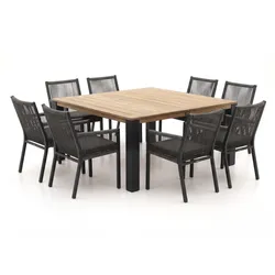 Manifesto Rivola/ROUGH-X 170 cm Gartenmöbel-Set 9-teilig