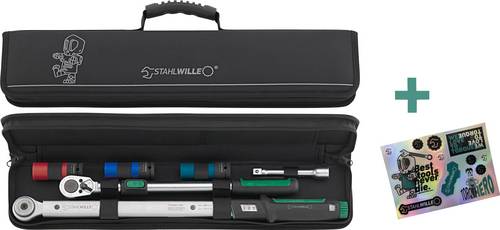 Stahlwille 750NR/516/3/1 NDE 96010130 Drehmomentschlüssel-Set 1/2" (12.5 mm) 40 - 200 Nm