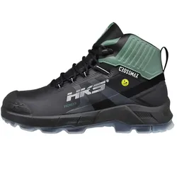 Sicherheitshochschuhe "PIONEER GREEN" - 44 - schwarz