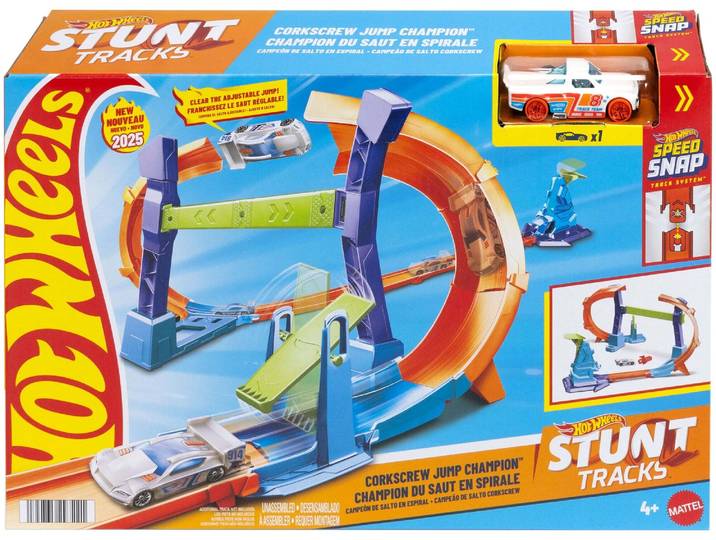 Hot Wheels Stunttracks Sprung durch die Spirale 4+ Jahre