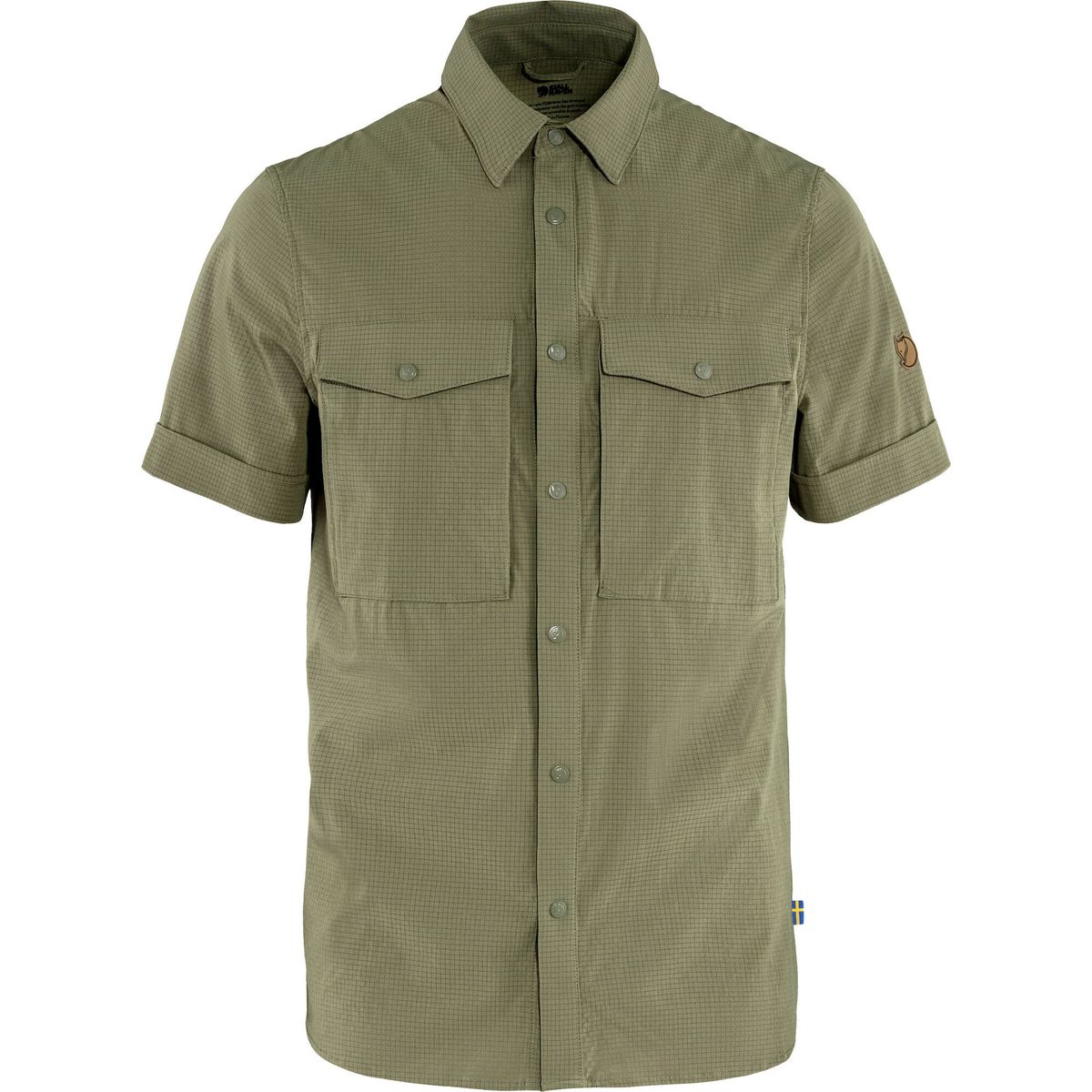 Fjällräven Abisko Trekking Shirt SS M light olive (622) M F87939-622-M