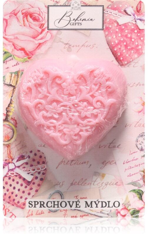Bohemia Gifts Handmade Heart handmade soap with glycerine 90 g