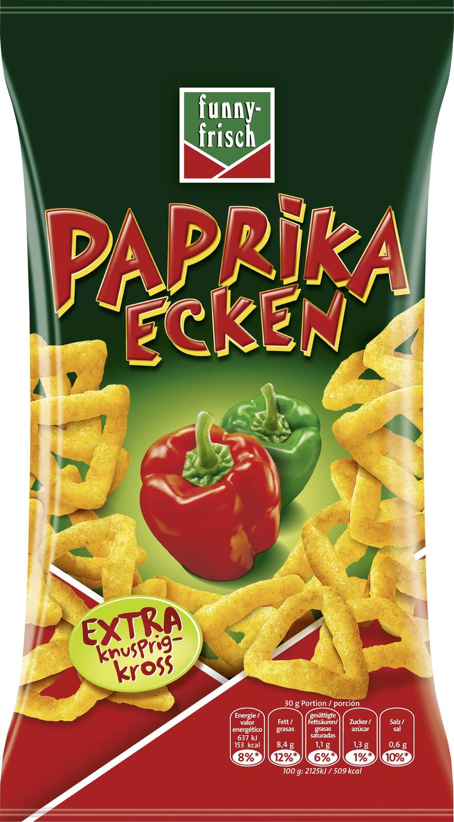 funny-frisch Paprika Ecken 75,0 g 11700