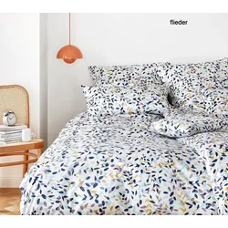 Elegante Bettwäsche Visible - 135x200 cm + 40x80 cm	flieder