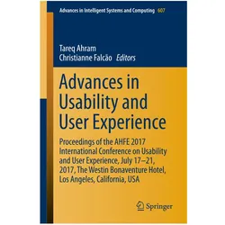 Advances in Usability and User Experience, Fachbücher