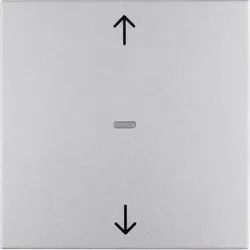 Berker 85245283 KNX-Funk Jalousie-Taste quicklink B.7 alu, matt