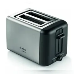 Bosch TAT3P420DE Toaster 2 Scheibe(n) 970 W Schwarz, Silber
