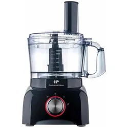 Continental Edison Küchenmaschine CERM600B, Zerkleinerer, Schwarz