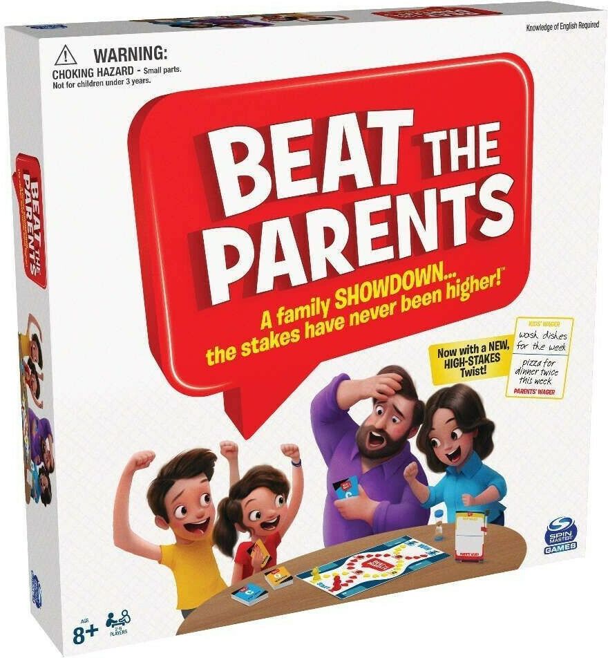 Spin Master Board Games: Beat The Parents The Bet (Greek Version) (6063771)