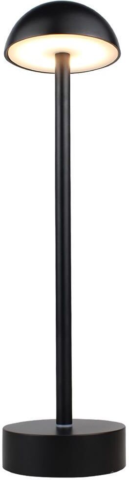 Horecatech Lampada LED Cordless 36 cm Lario Slim Nero