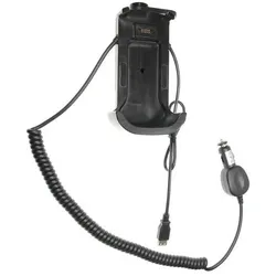 Brodit KFZ-Ladestation, TS, Verriegelung, USB-Host, Smartphone Halterung, Schwarz