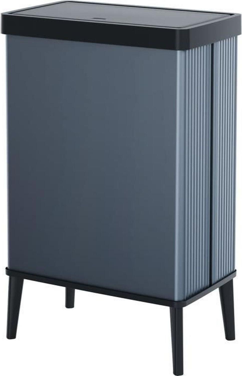 Curver afvalbak blauw van kunststof