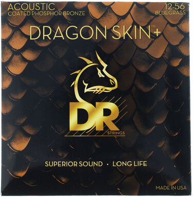 DR Strings Dragon Skin+ DAP-12/56 Coated