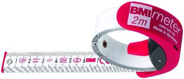 BMI Mètre ruban BMImeter 3m x 16mm blanc (429341021)