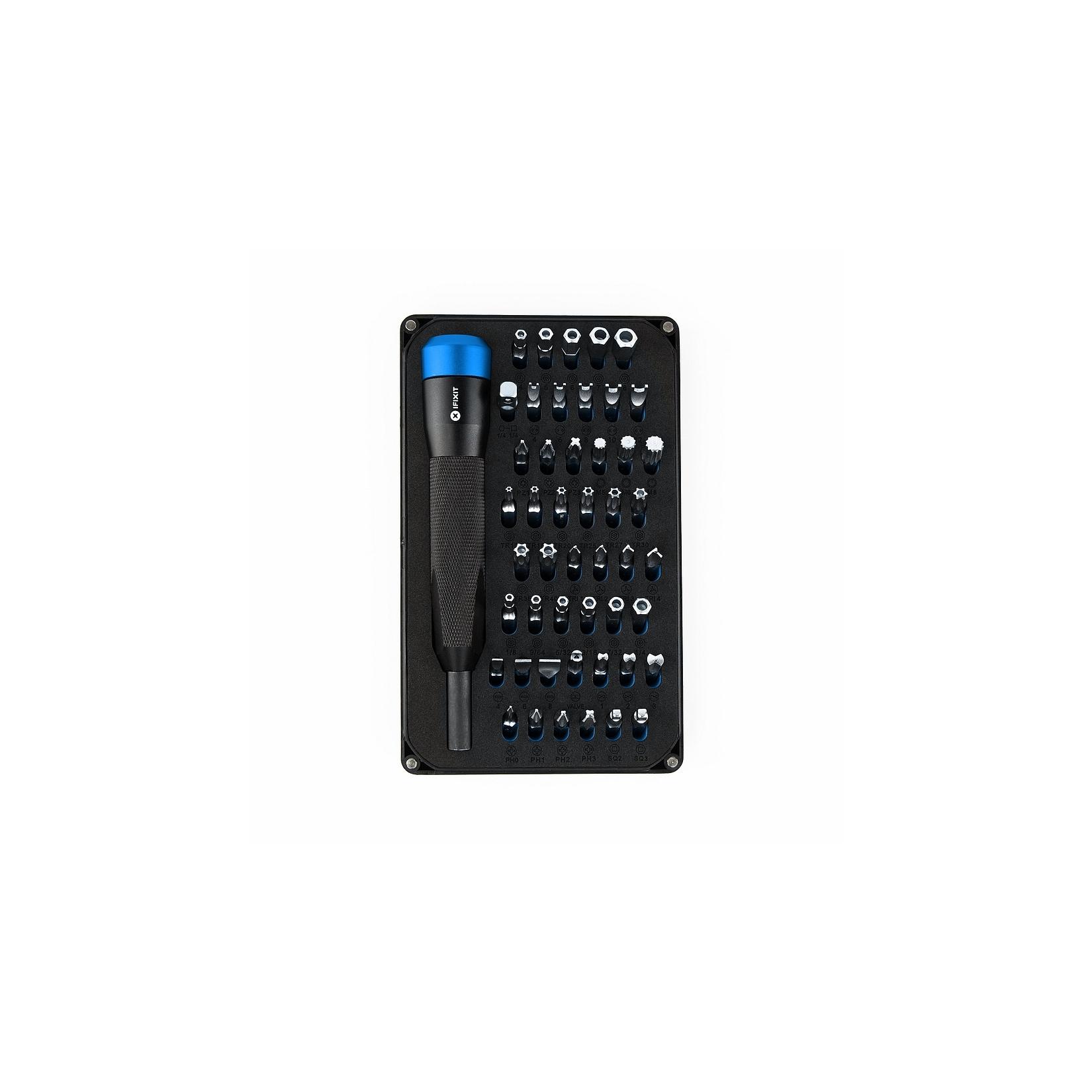 IFIXIT Mahi Kit, Präzisions Bit Set mit 48 Bits, 1/4'' Driver