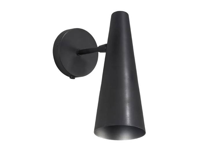House Doctor Precise muurlamp mat zwart, 21 cm