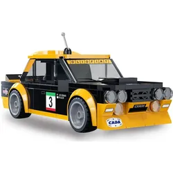 Jamara CaDA Fiat Abarth 131 1:24 schwarz Bricks