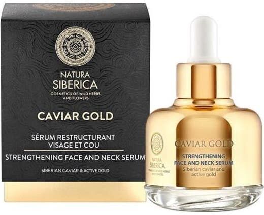 NATURA SIBERICA Caviar Gold Sérum Reafirmante Rostro y Cuello 30 ml