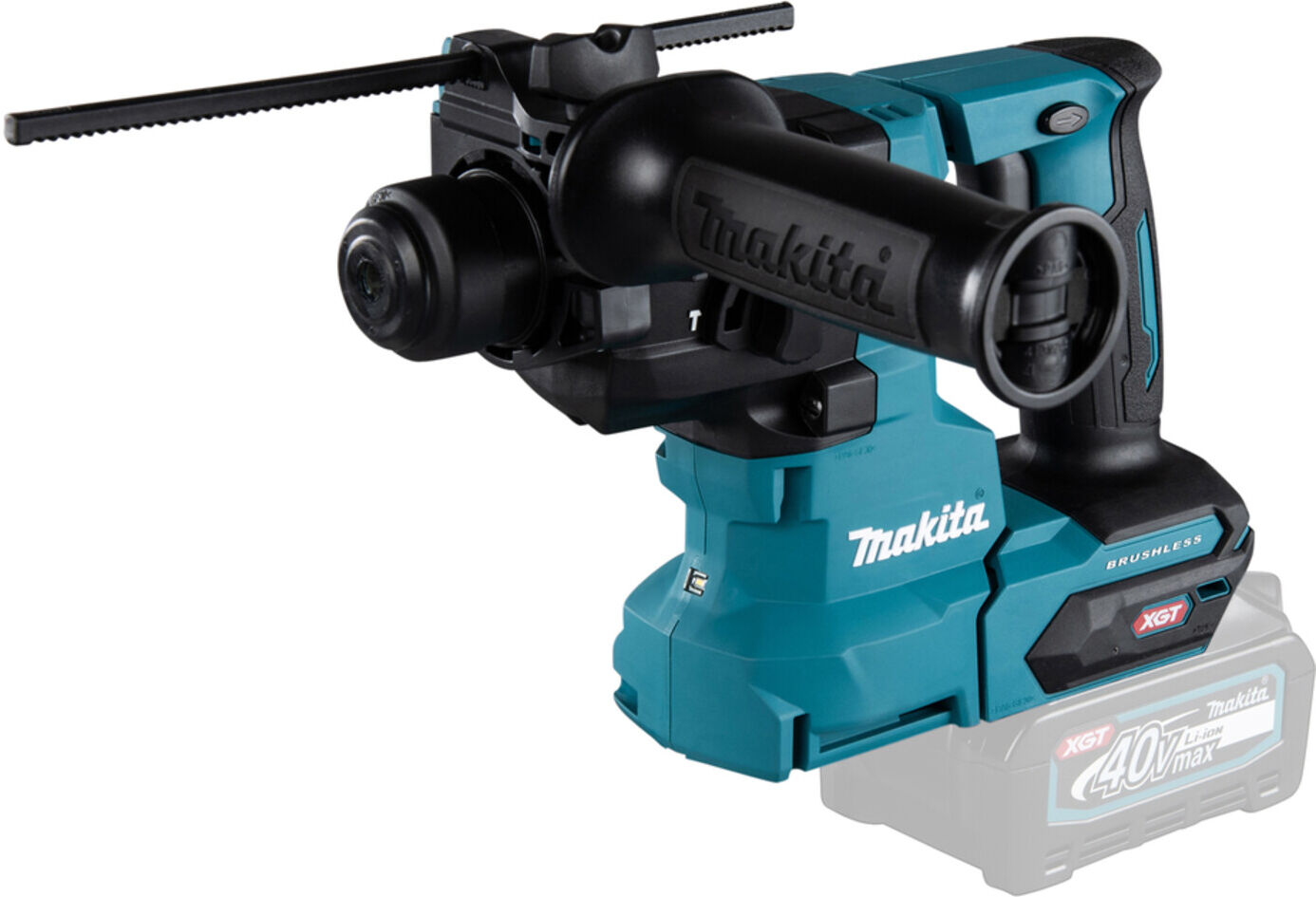 Makita Akku-Kombihammer SDS+ 40V, 1350 U/min, ohne Akku (HR010GZ)