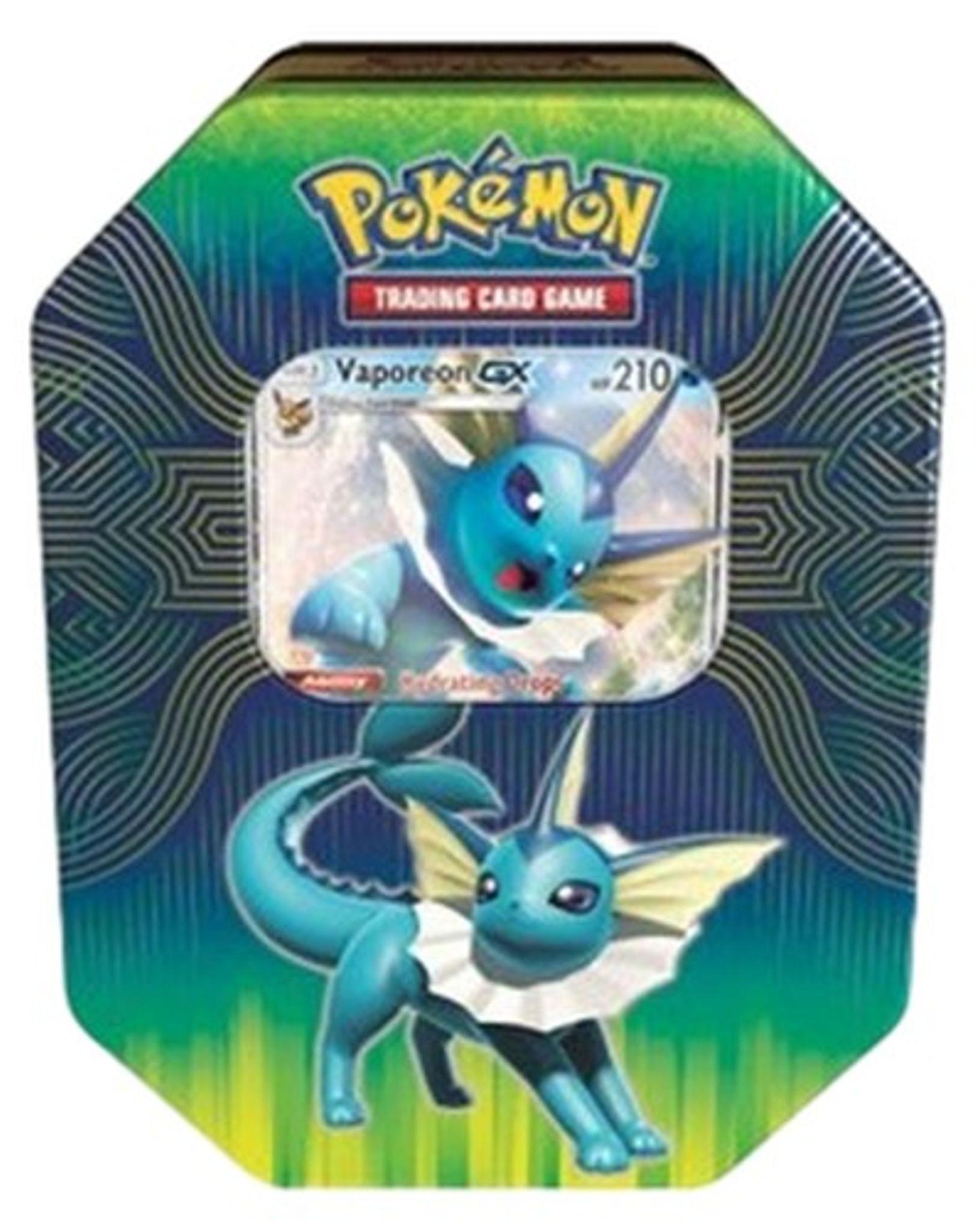 Pokemon Elemental Power Tins: Vaporeon GX Tin
