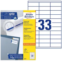 Avery, Etiketten, Universal-Etiketten