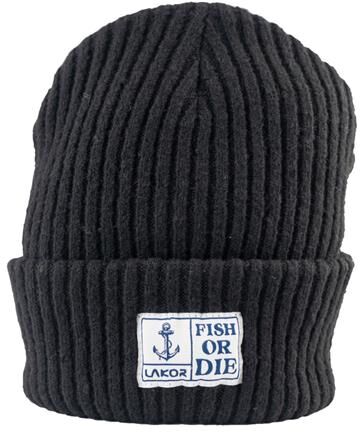 Lakor Fish or Die Beanie, Black XXL