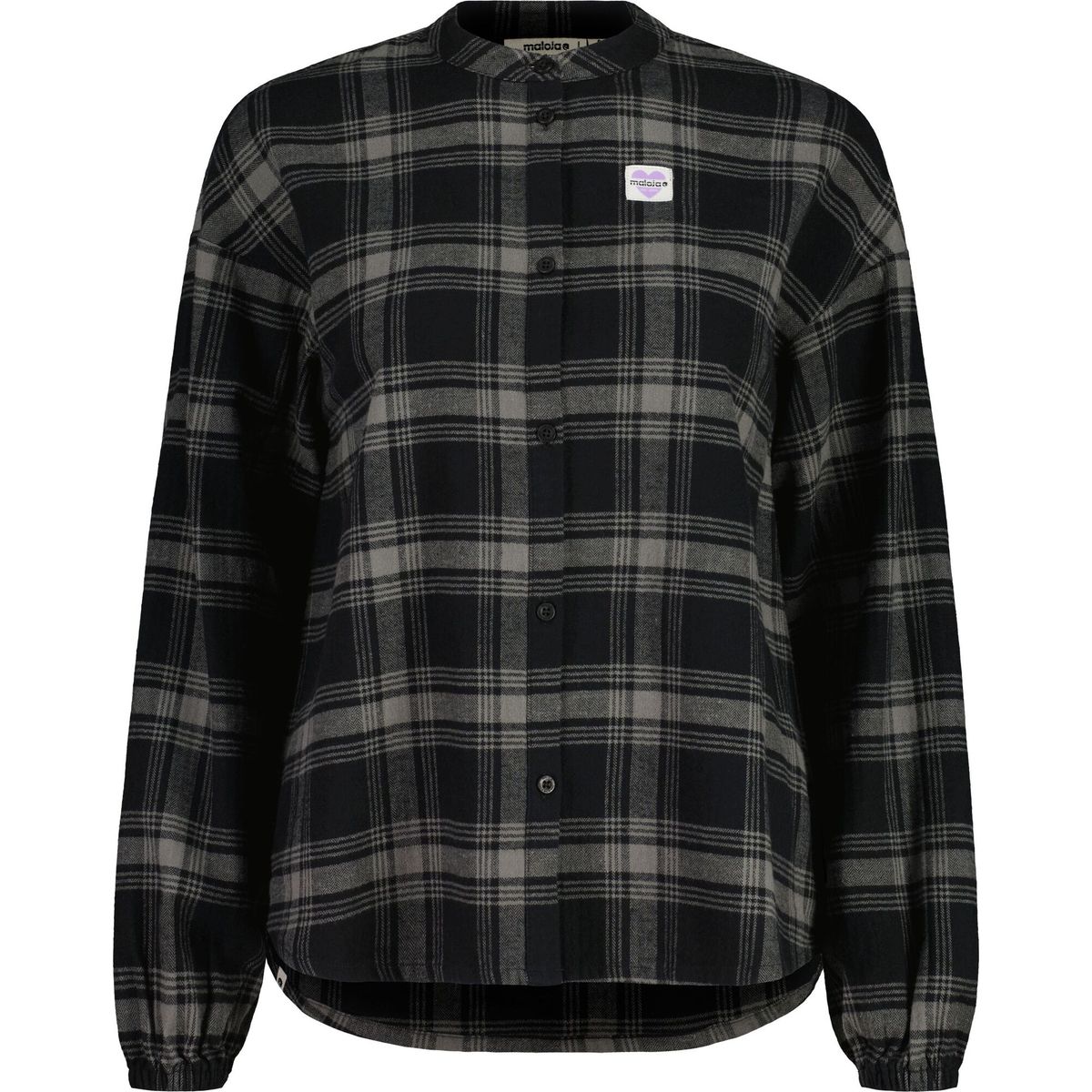 Maloja WieselsteinM. deep black check (8857) L 42420-1-8857-L