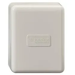 Rutenbeck 24000101 Universalgehäuse Aufputz zur Aufnahme von Anschlussleisten perlweiß (ähnlich RAL 1013)