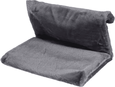 Inspire Picks WarmNest Cat Radiator Bed Cozy Hanging Cat Hammock With Fleece Cushion & Metal Frame grey