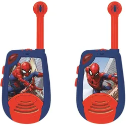 Lexibook Spiderman (2 km), Walkie Talkie, Rot, Blau